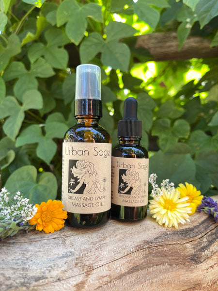 Breast + Lymph Massage Oil