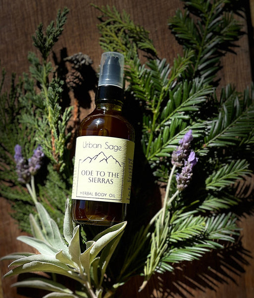Ode to the Sierras - Herbal Body Oil