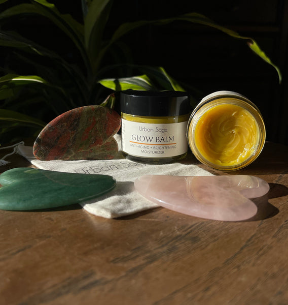 Glow Balm + Gua Sha Lifting Set