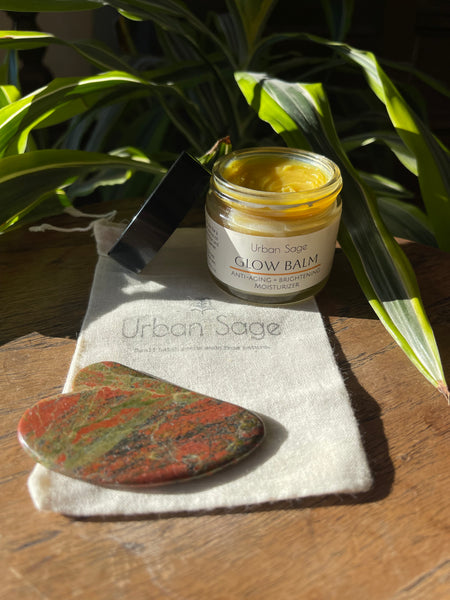 Glow Balm + Gua Sha Lifting Set