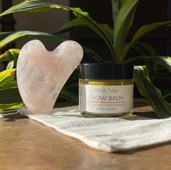 Glow Balm + Gua Sha Lifting Set