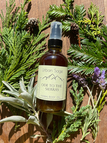 Ode to the Sierras - Herbal Body Oil